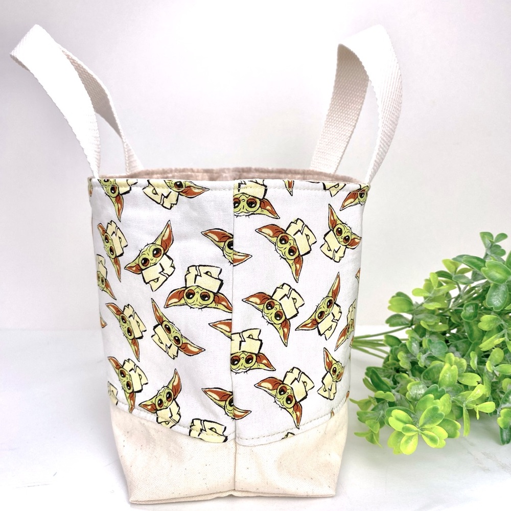 Yoda Star Wars small tote bag NEW! Hand sewn - Picture 7 of 10
